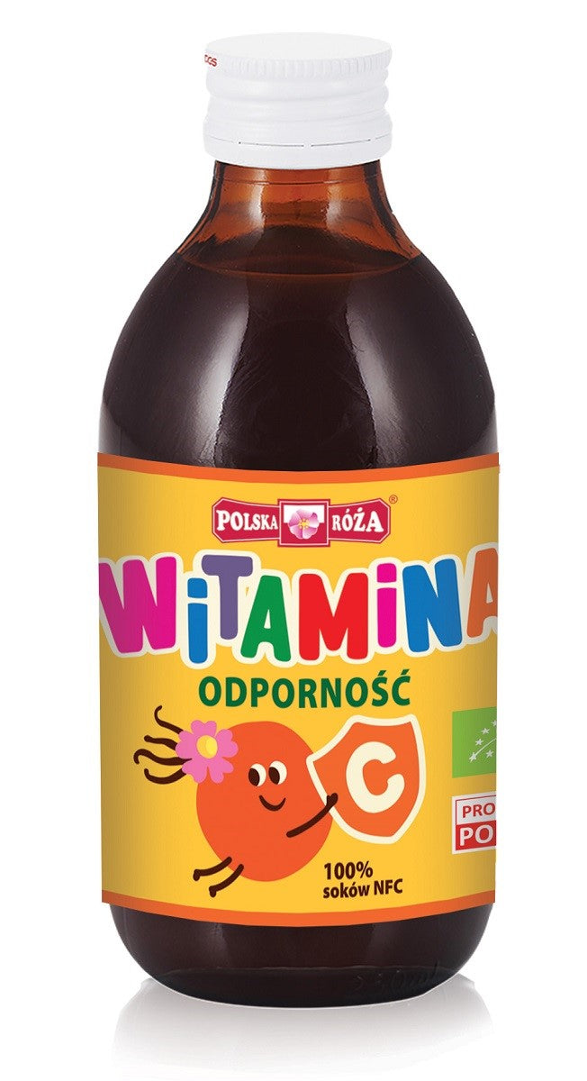 ROSEN- UND APFELSAFT NFC FÜR BIO-IMMUNITÄT 250 ml – POLNISCHE ROSE