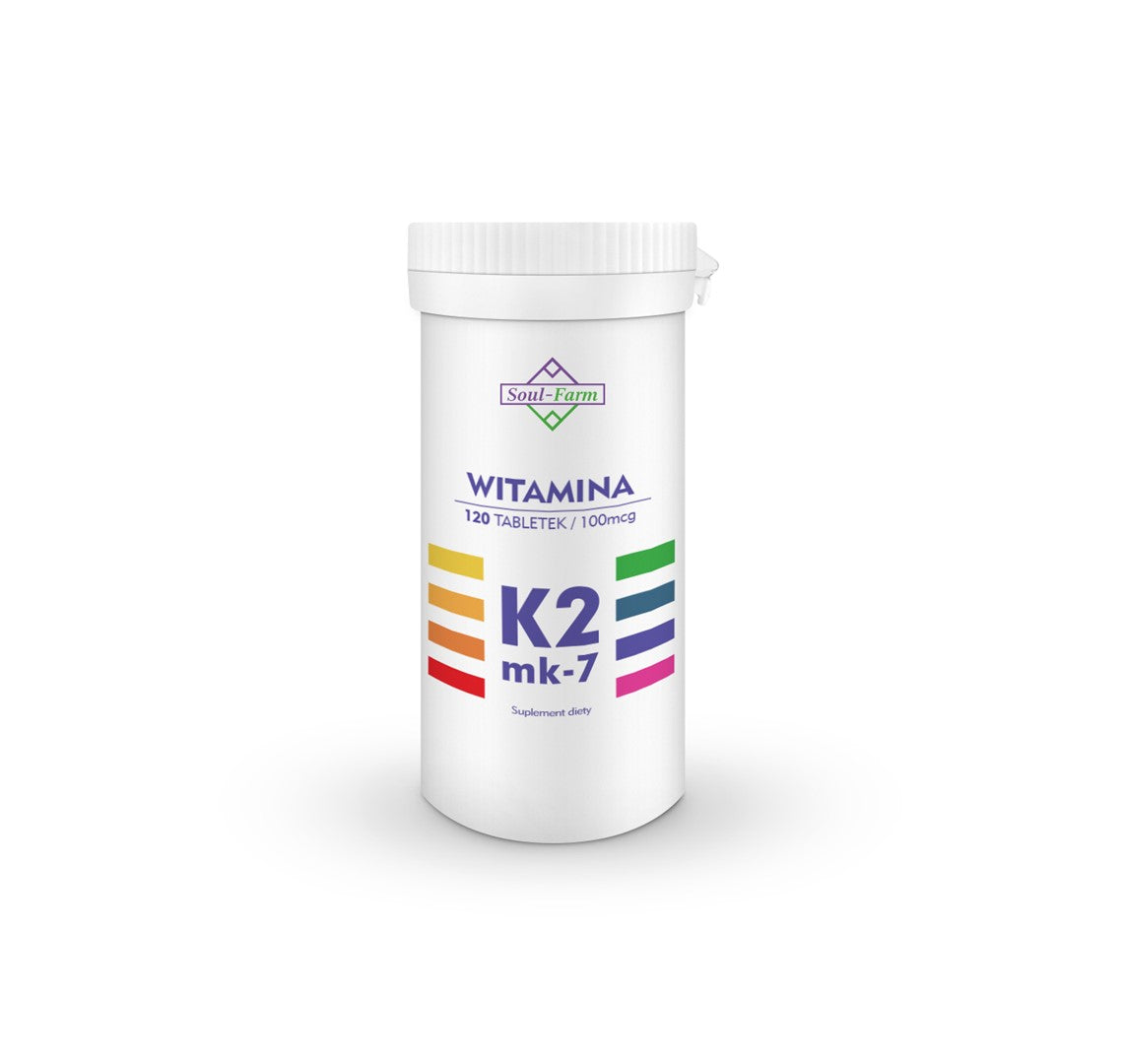 VITAMIN K2 MK7 (100 µg) 120 TABLETTEN - SOUL FARM