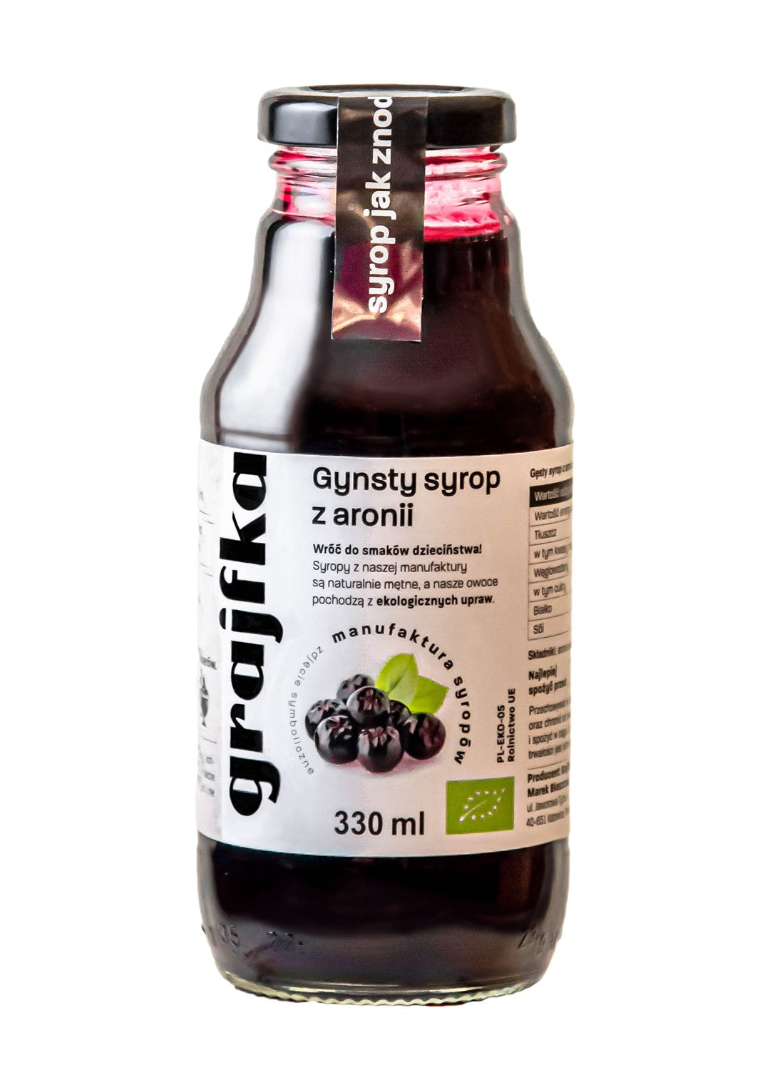 BIO-APFELBEERSIRUP 330 ml - GRAJFKA
