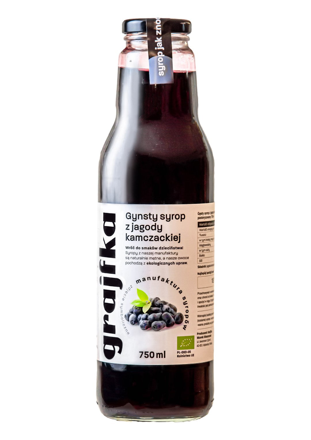 BIO KAMCHACKA SIRUP 750 ml - GRAJFKA