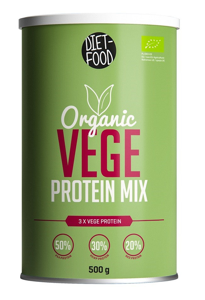 BIO VEGANE PROTEINMISCHUNG 500 g - DIÄT-FOOD