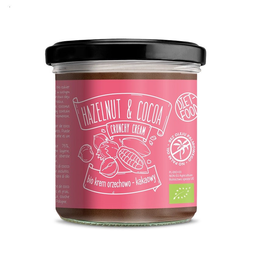 NUSS-KAKAO-CREME BIO 300 g - DIÄT-FOOD
