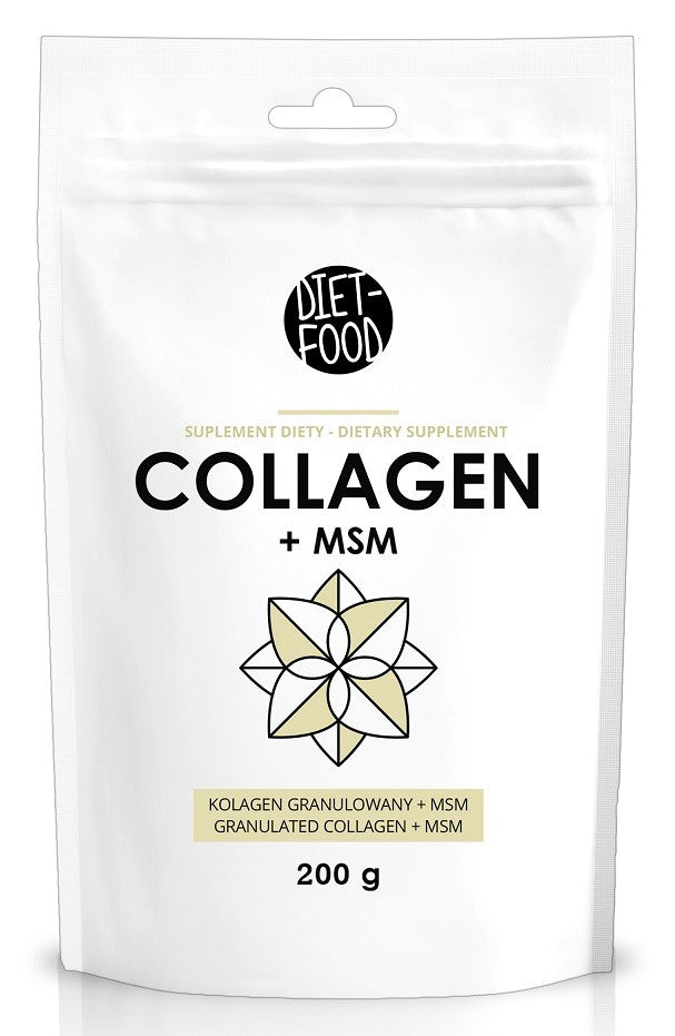 RINDERKOLLAGEN + MSM INSTANT 200 g - DIÄT-LEBENSMITTEL