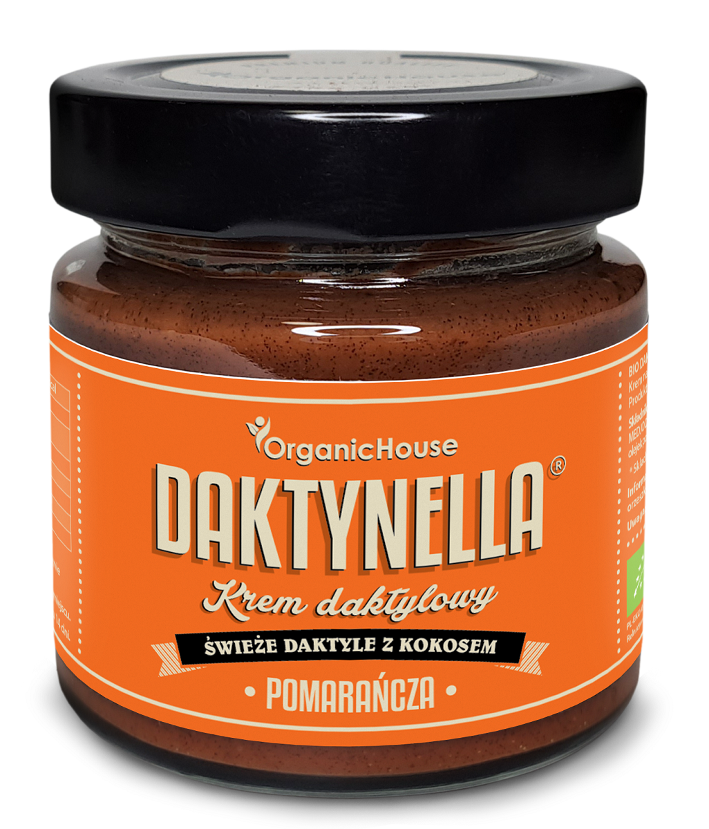 KOKOSNUSS-DATTEL-ORANGEN-CREME, GLUTENFREI, BIO 190 g - ORGANICHOUSE (DATE)