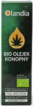 HANFÖL 10 % (1000 mg PHYTOINGREDIENTS) BIO 10 ml – OLANDIA