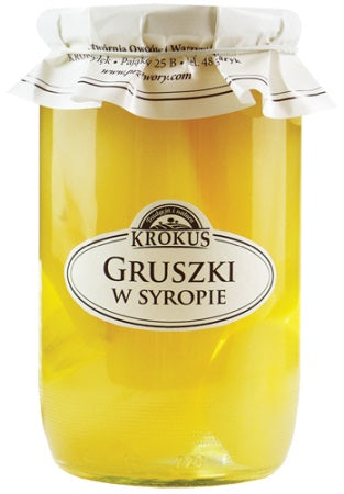 BIRNEN IN SIRUP 720 g (360 g) - KROKKUS