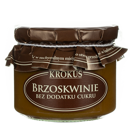 PFIRSICH OHNE ZUCKERZUSATZ 310 g - KROKKUS