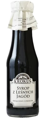 GLUTENFREIER WALDBEERSIRUP 355 g (280 ml) – KROKKUS