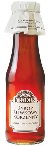 WÜRZIGER PFLAUMENSIRUP 355 g (280 ml) - KROKKUS