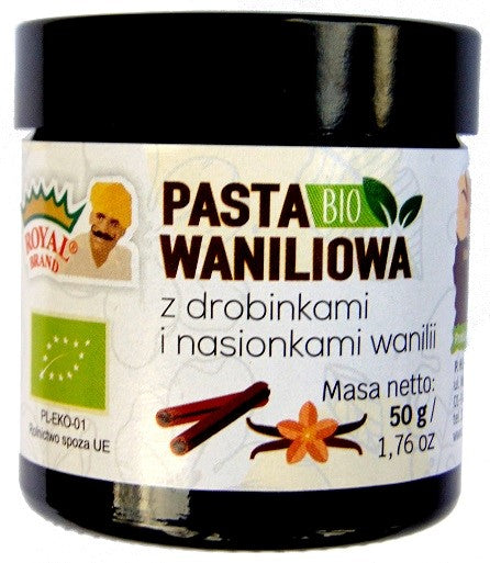 BIO-VANILLE-PASTE 50 g - KÖNIGLICHE MARKE