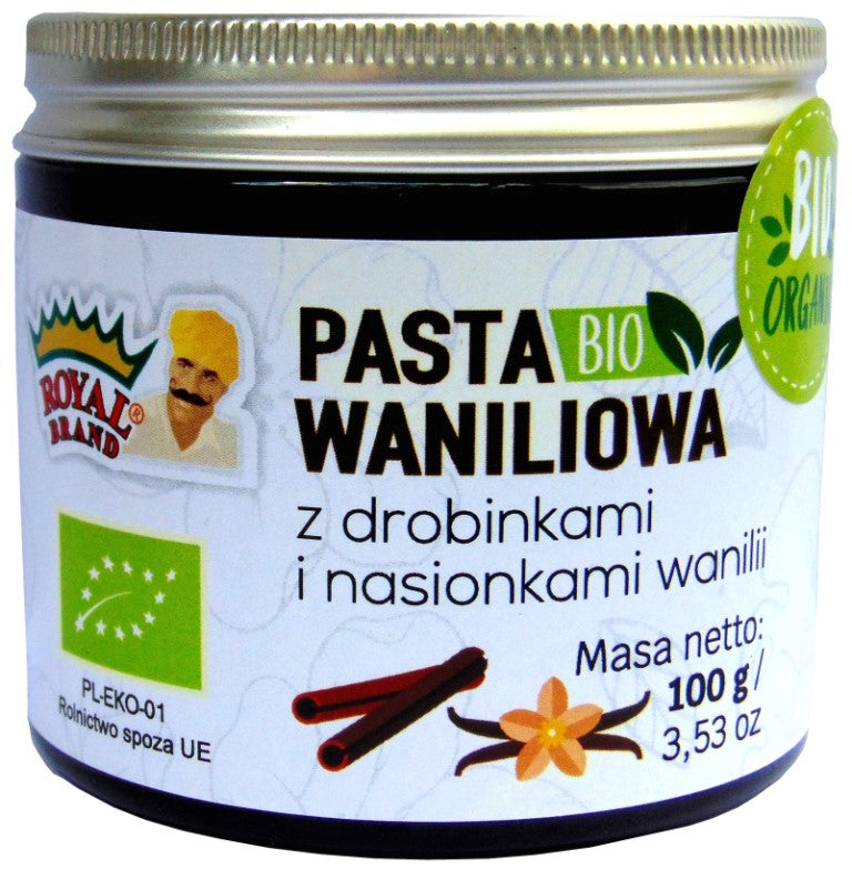 BIO-VANILLE-PASTE 100 g - KÖNIGLICHE MARKE