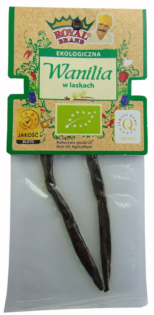 BIO BOURBON VANILLE STICKS (2 Stk.) – ROYAL BRAND