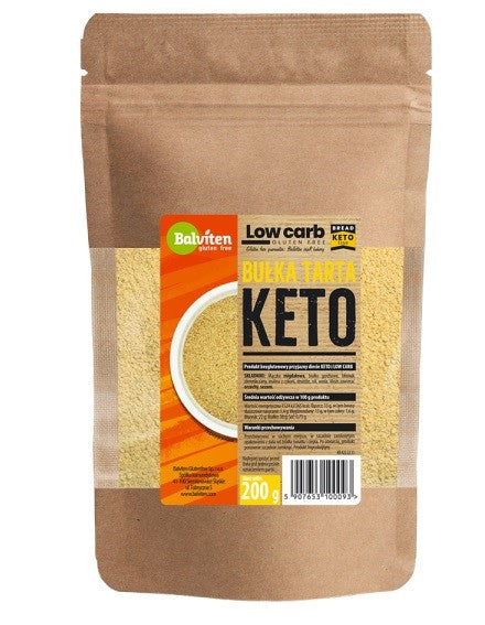 KETO GLUTENFREIE BROTCREMES 200 g - BALVITEN