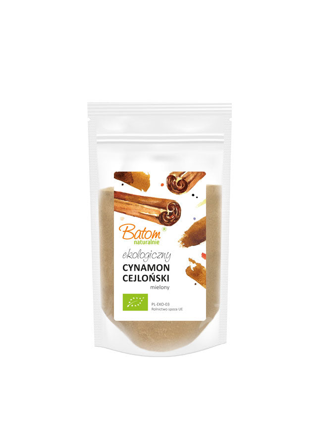 GEMAHLTER CEYLONE-ZIMT, BIO, 125 g – BATOM