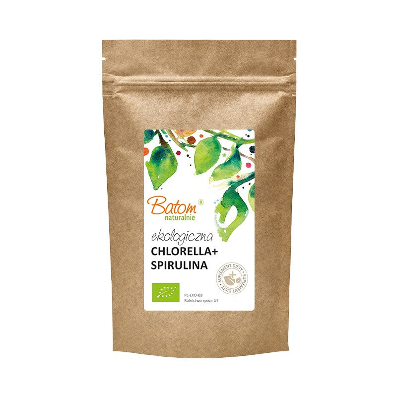 CHLORELLA + SPIRULINA BIO 500 TABLETTEN - BATOM