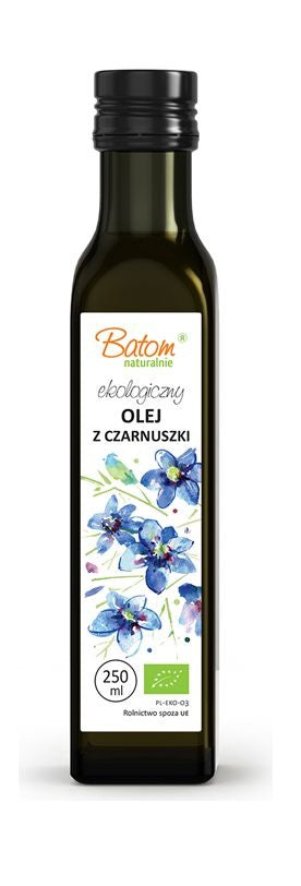 KALTGEPRESSTES SCHWARZSUMPÖL, BIO, 250 ml – BATOM