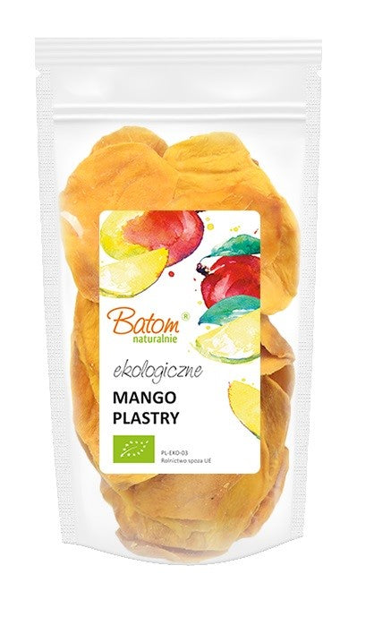 GETROCKNETE MANGOSCHEIBEN, BIO, 200 g – BATOM
