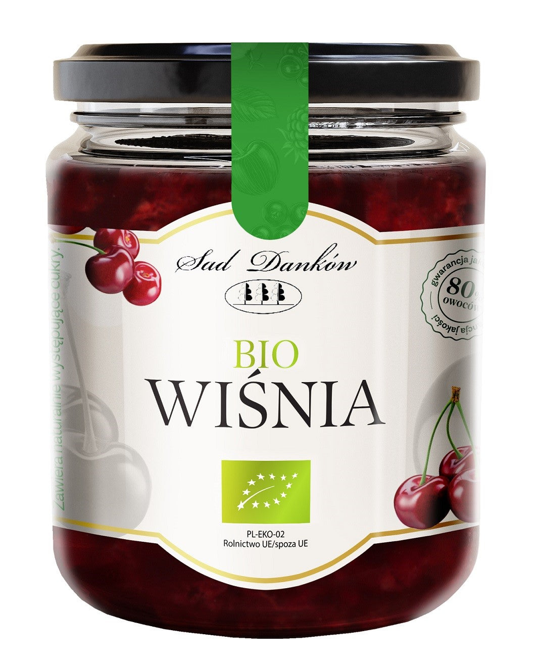 KIRSCHE 80 % BIO 260 g - SAD DANKÓW
