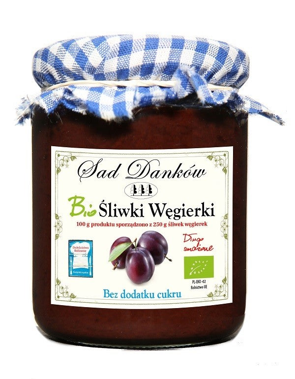 UNGARISCHE PFLAUME OHNE ZUCKERZUSATZ, BIO, 270 g - SAD DANKÓW