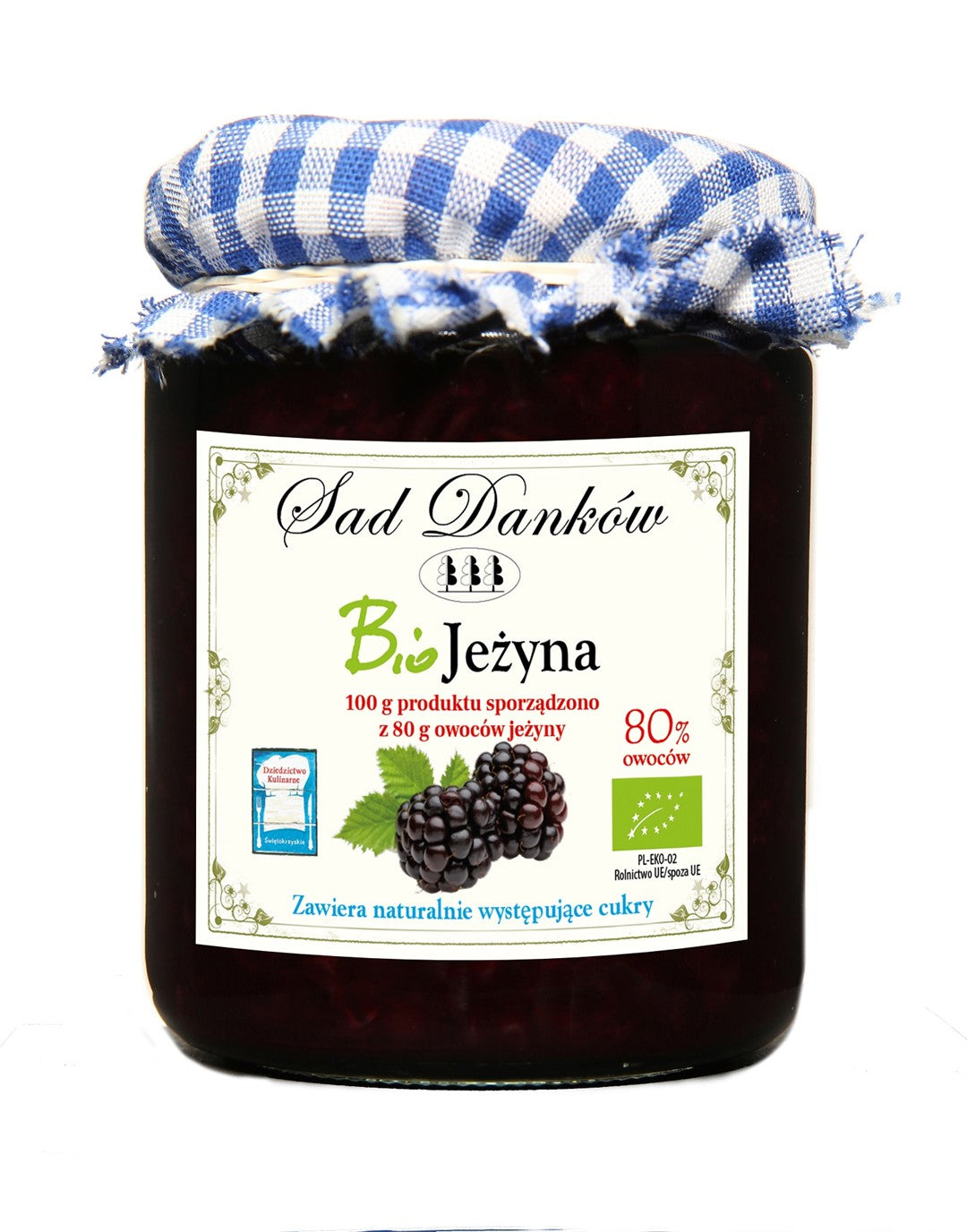BROMBEER 80 % BIO 260 g - SAD DANKÓW