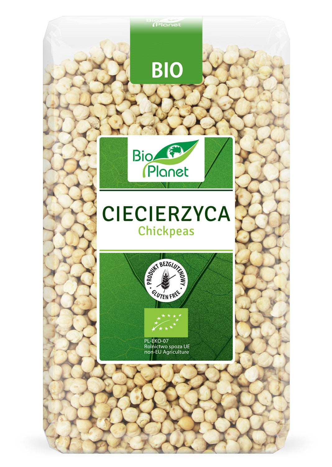 GLUTENFREIE BIO-KICHERERBSEN 1 kg - BIO PLANET