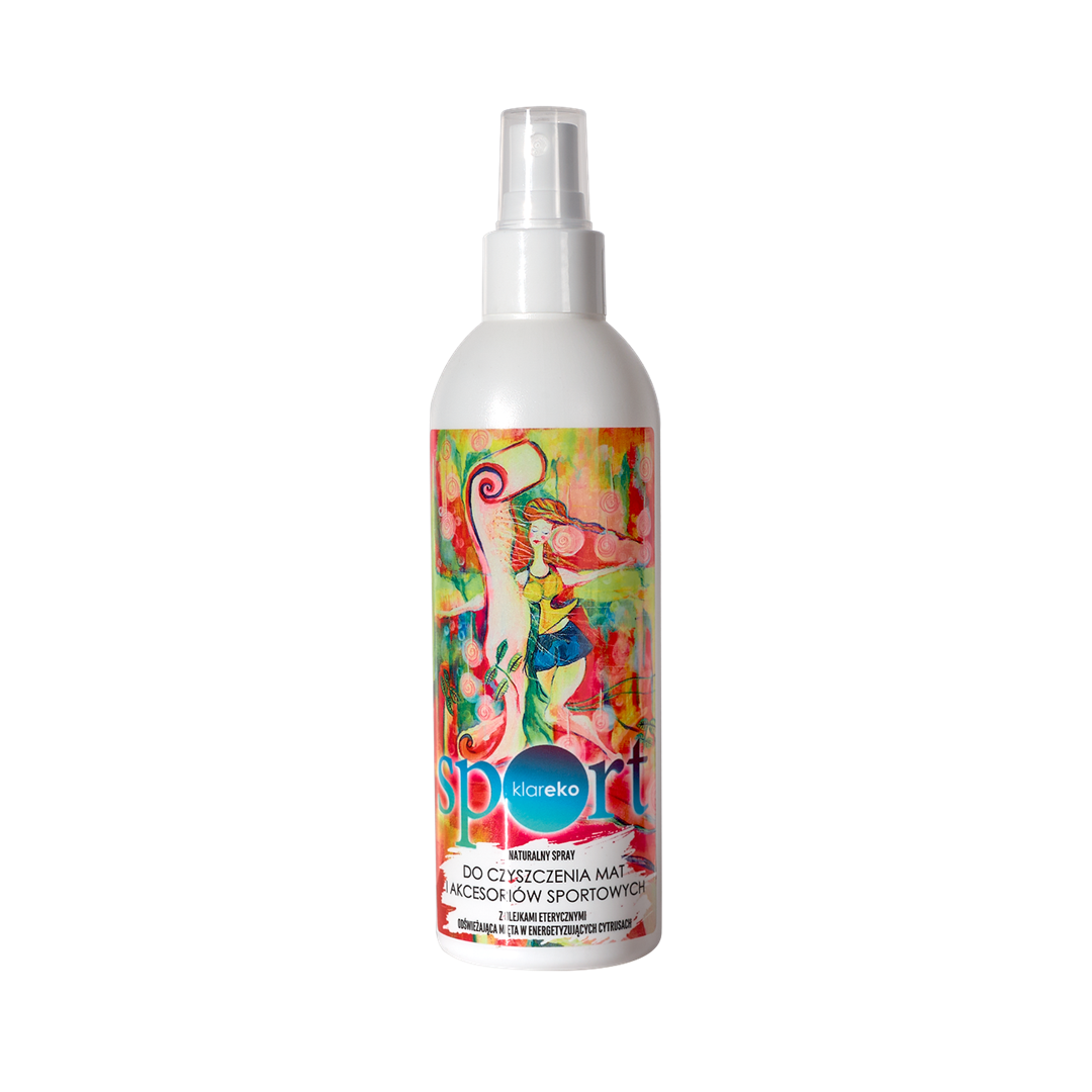 NEBEL ZUR REINIGUNG VON MATTEN UND SPORTZUBEHÖR MINZE - ZITRUSFRÜCHTE 250 ml - KLAREKO