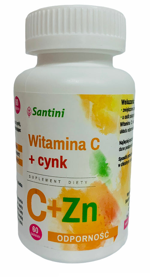 VITAMIN C + ZINK 60 TABLETTEN - SANTINI
