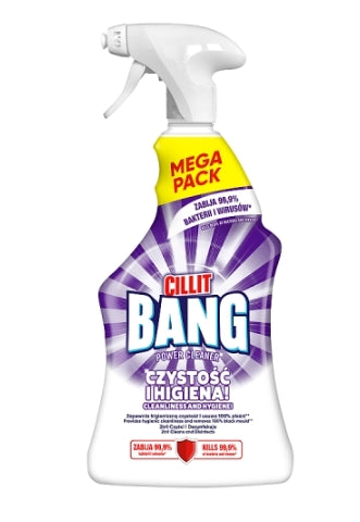 CILLIT BANG - CILLIT BANG Spray Sauberkeit und Hygiene Badezimmerreiniger 900 ml