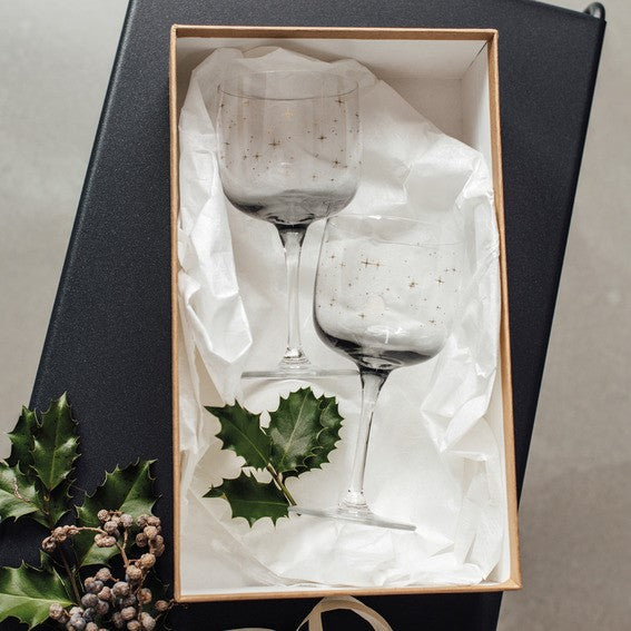 VILLEROY & BOCH Gläsersatz 2tlg. Wie Winter Glow Grau
