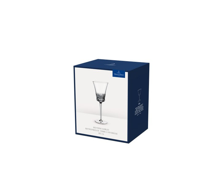 VILLEROY & BOCH Rotweinglas-Set 2 St. GrandRoyal Gold