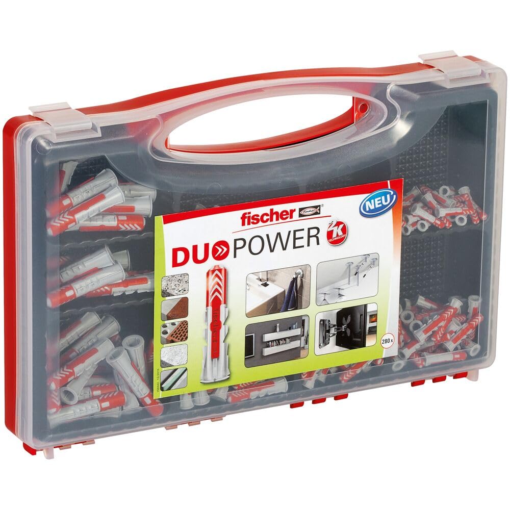 FISCHER REDBOX DUOPOWER PIN-SET 280-tlg.
