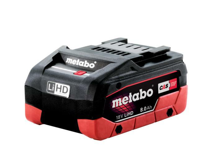 METABO BATTERIE 18V 8,0Ah LiHD