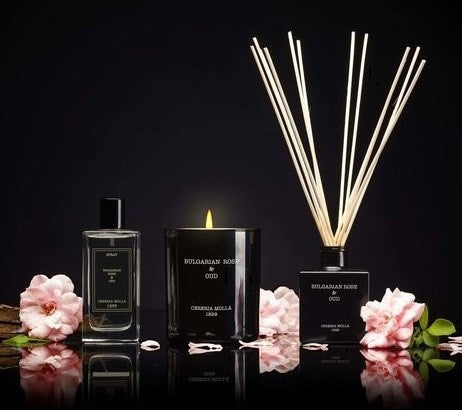 CERERIA MOLLA Aroma Diffuser Premium Reed 500 ml Bulgarian Rose and Oud