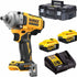 DEWALT SCHLAGSCHLÜSSEL 1/2" 18V 812Nm 2x5,0Ah 4-GANG TSTAK RATCH DCF892P2T