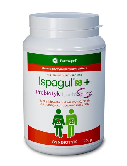 FARMAPOL - Ispagul S + Probiotisches Pulver 200g
