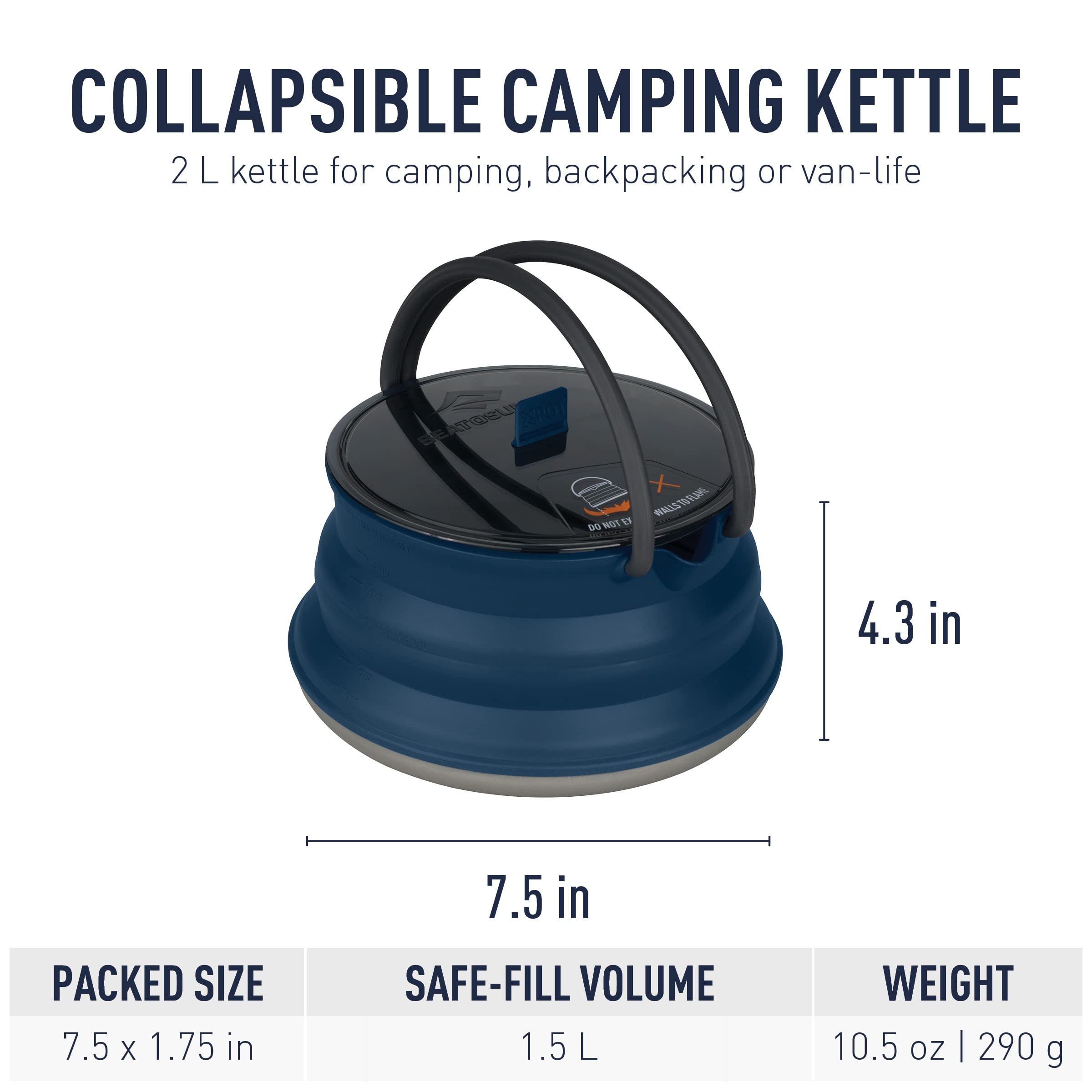 SEA TO SUMMIT  - X-Pot Wasserkocher 2,2 L