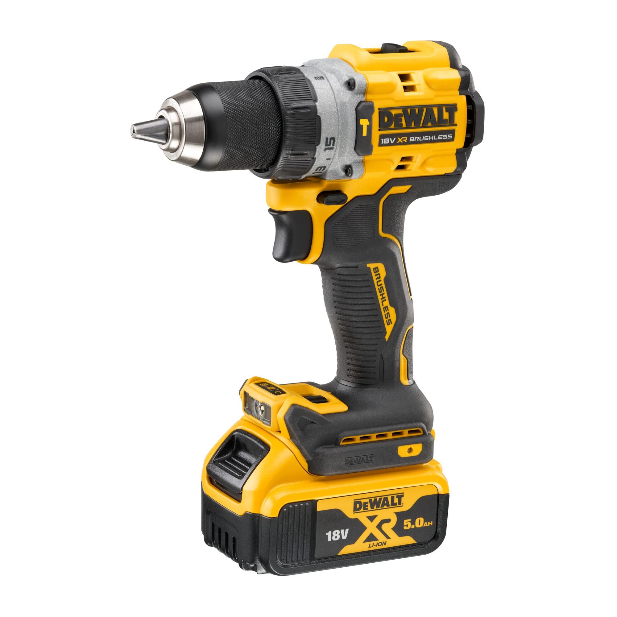 DEWALT SCHLAGBOHRER/ANGETRIEBEN 18V 90Nm 90Nm 2x5,0Ah BL TSTAK DCD805P2T