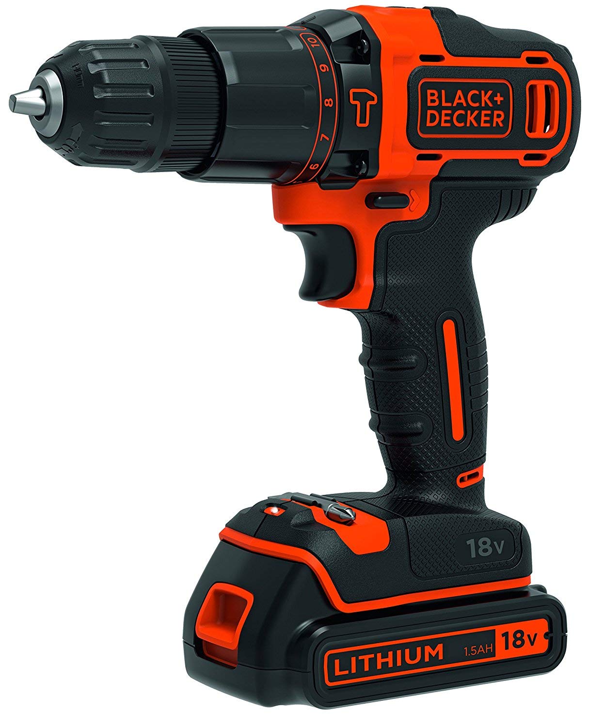 BLACK+DECKER SCHRAUBENDREHER 18V/1x1,5Ah BDCHD18-QW
