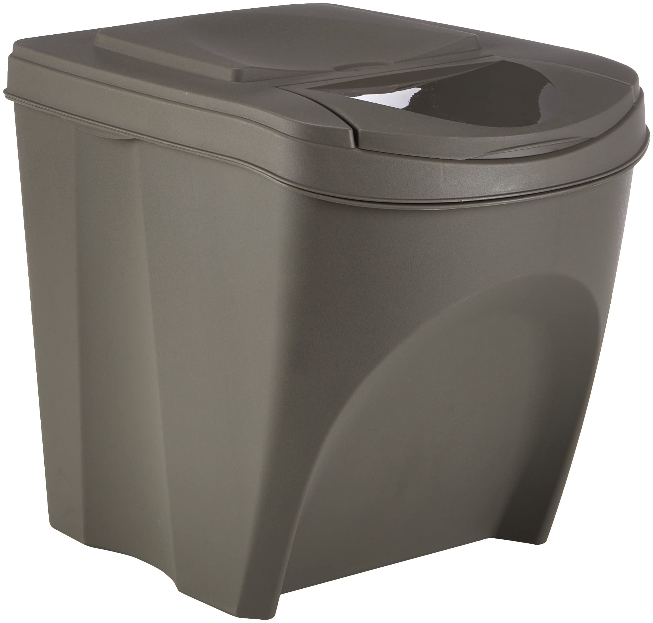 KEDEN SORTIBOX MÜLLBEHÄLTER 25L SET 3 – STEINGRAU