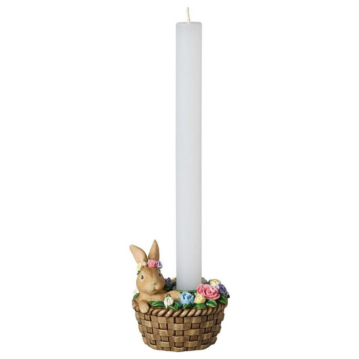 VILLEROY & BOCH Kerzenhalter Kaninchen im Korb Spring Fantasy Acc