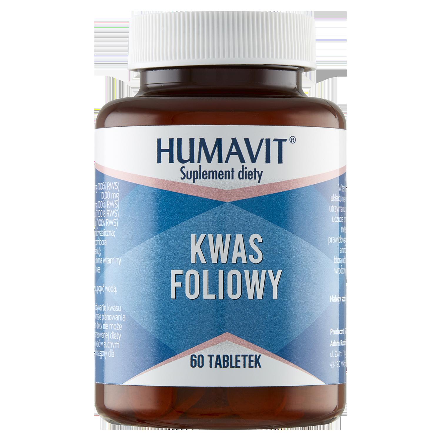 GOLDSTUDIO - Humavit Folsäure B6 B12 E 60 Tabletten