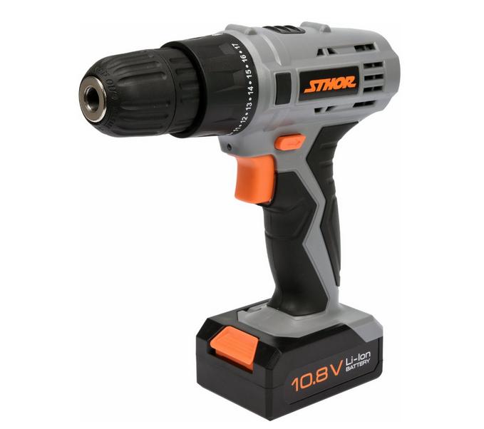 STHOR BOHRSCHRAUBER/SCHRAUBER 10,8 V 1 x 1,3 Ah Li-Ion 1 GANG, 700 U/min, 10 mm 78981
