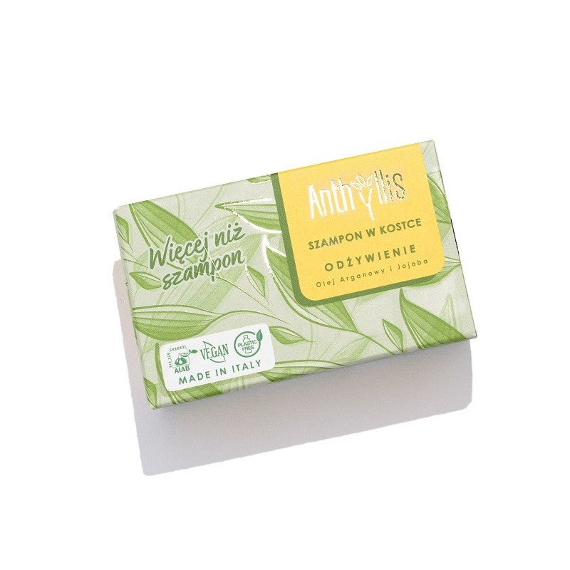 NÄHRENDES SHAMPOO-RIEGEL MIT ARGANÖL UND JOJOBA ECO 80 g - ANTHYLLIS