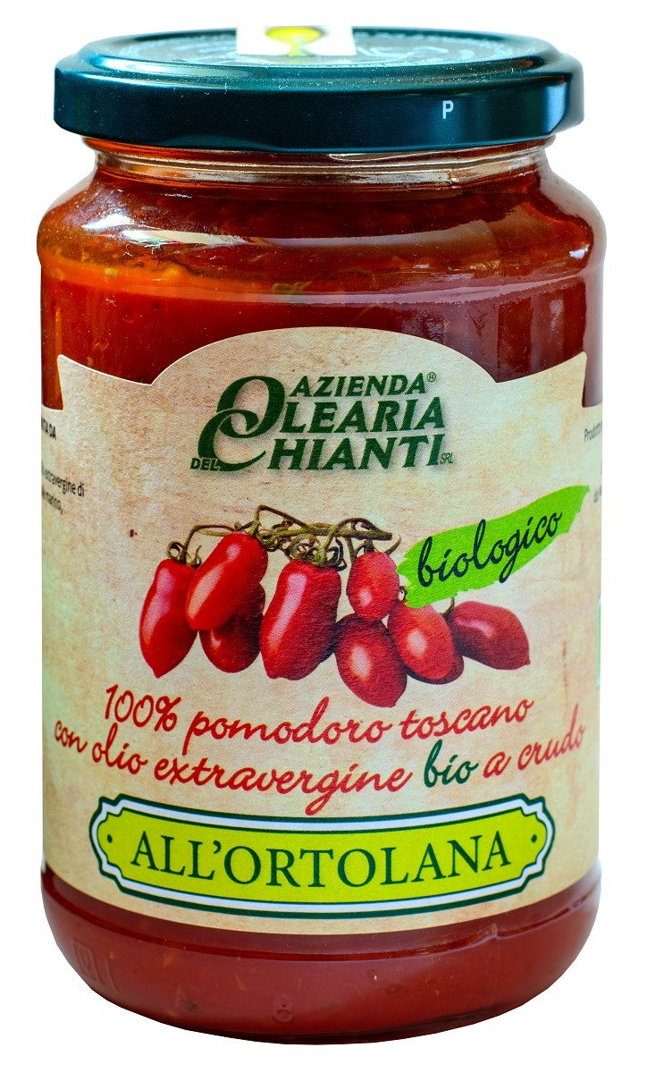 TOSKANISCHE TOMATENSAUCE MIT GEMÜSE, GLUTENFREI, BIO 340 g - AZIENDA OLEARIA CHIANTI
