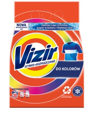 VIZIR - Vizir Waschpulver für farbige Stoffe, 1,1 kg