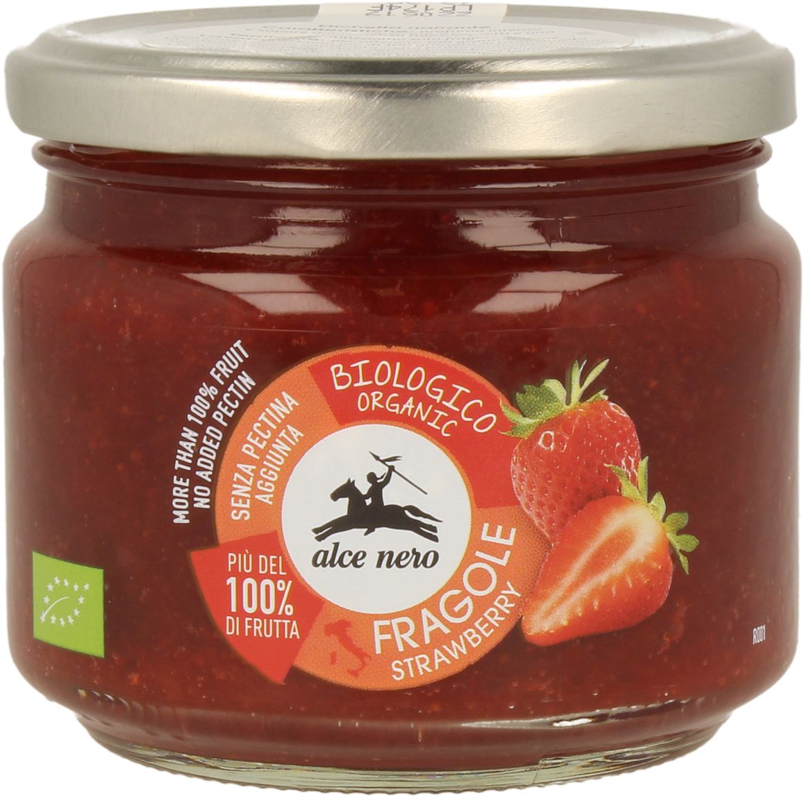 BIO-ERDBEERMOUSSE 270 g - ALCE NERO