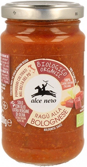 TOMATENSAUCE MIT BIO-RINDFLEISCH 200 g - ALCE NERO