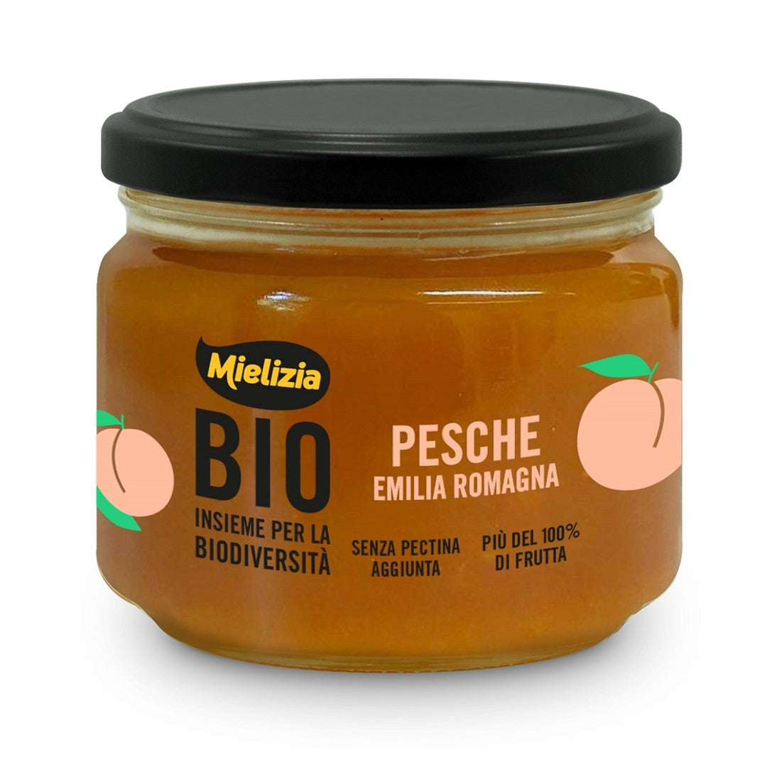 BIO-PFIRSICH-MOUSSE 250 g - MIELIZIA