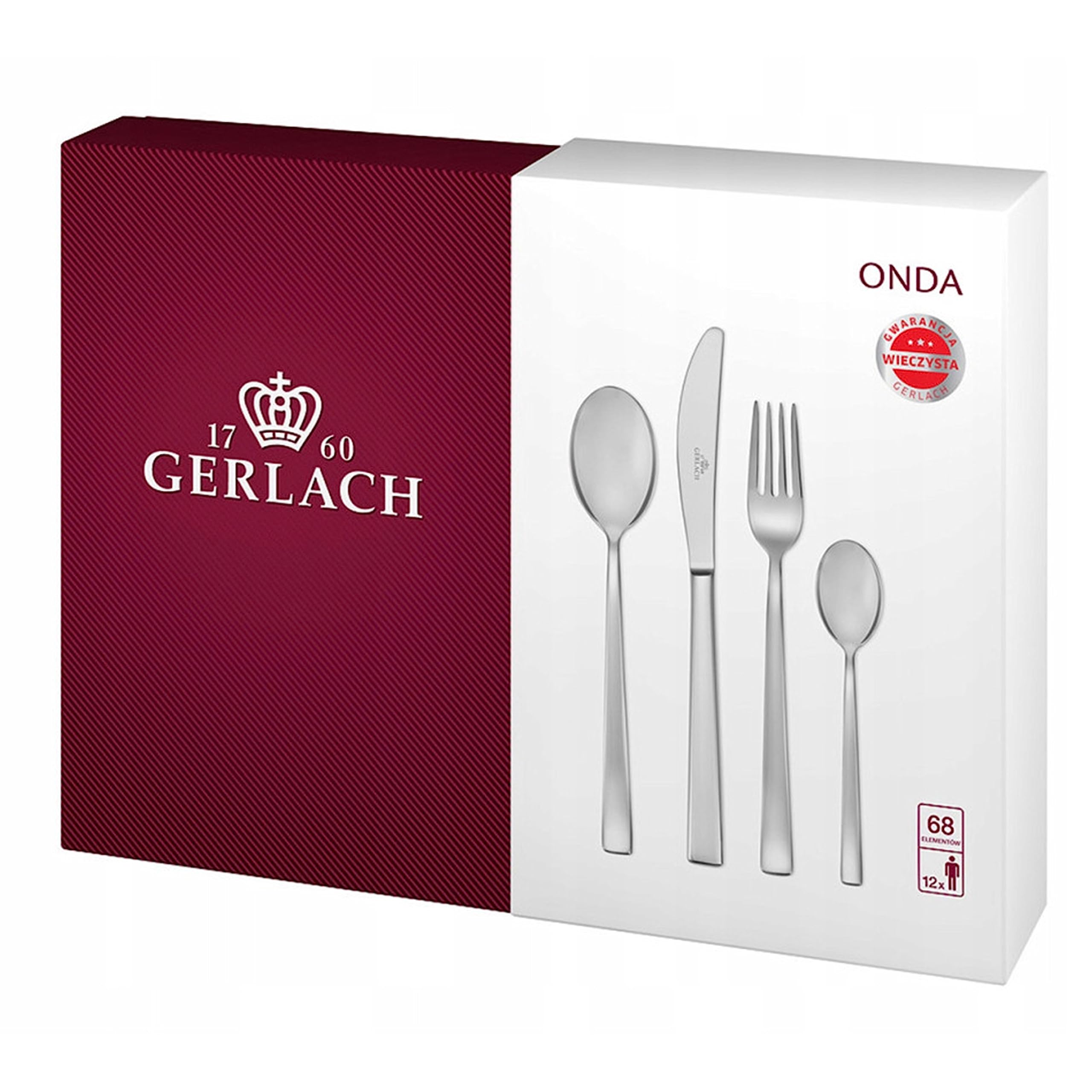 GERLACH.ONDA BESTECKSET 68-tlg.