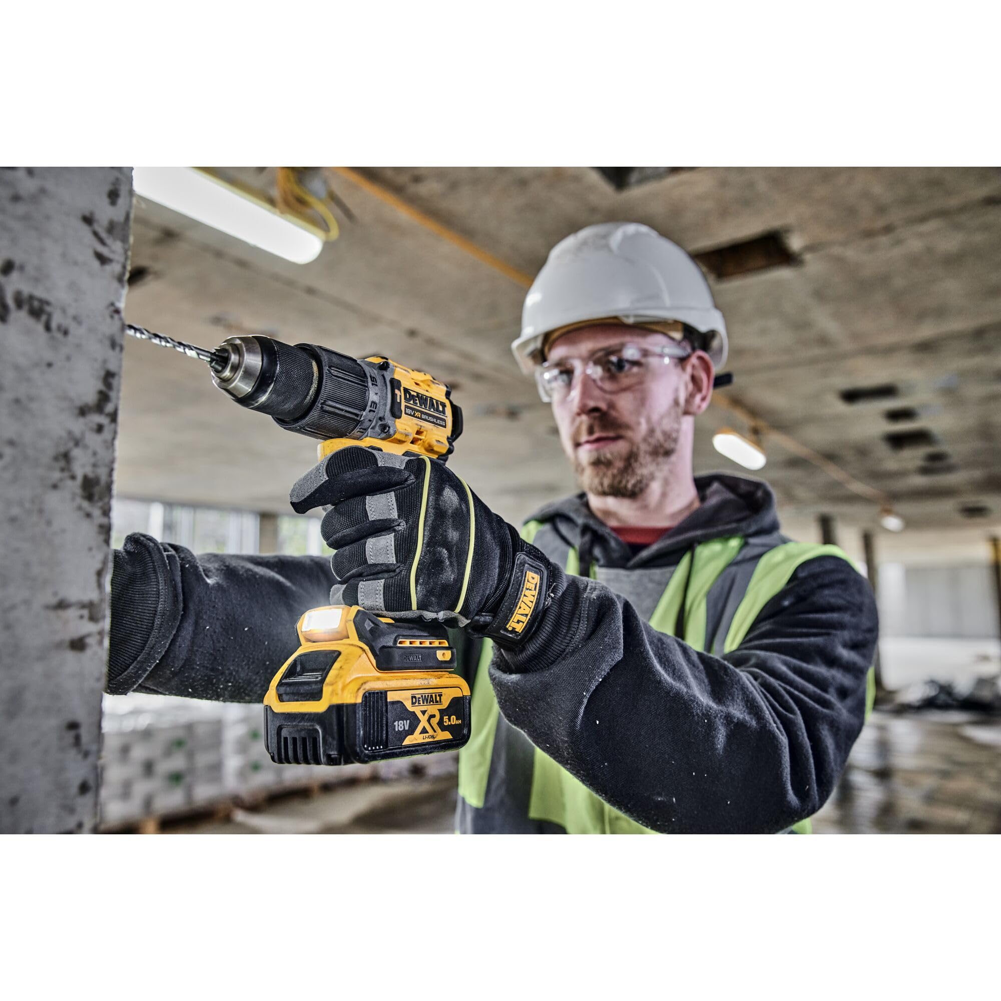 DEWALT SCHLAGBOHRER/ANGETRIEBEN 18V 90Nm 90Nm 2x5,0Ah BL TSTAK DCD805P2T